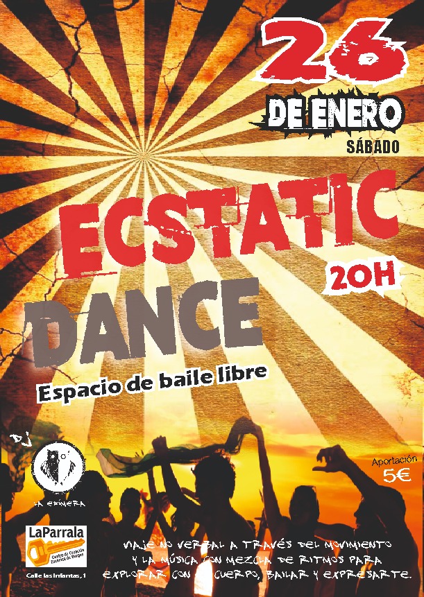 ecstatic dance enero 19